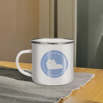 BerryBears丨搪瓷杯 / 琺瑯杯 / 露營鋼杯 – 小熊大廚Bluboo