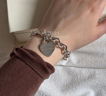 二手中古Tiffany&Co. Return to 925純銀 手鈪 手鏈
