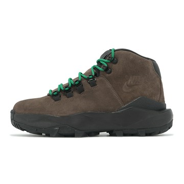 Nike 休閒鞋 Cygnal 男鞋 棕 綠 登山靴 麂皮 郊山 戶外