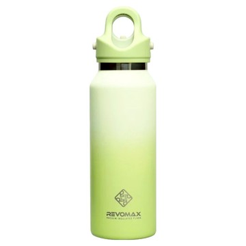 REVOMAX 銳弗 不鏽鋼秒開保溫瓶 355ml  漸層綠  1個