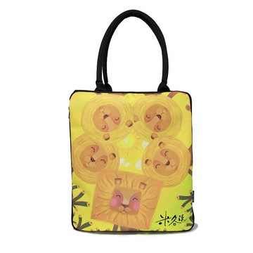 米各說-方頭獅系列-Meena 米娜包-大家加油