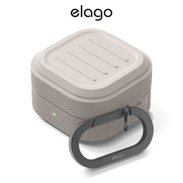 [elago] Armor 懸掛盒兼容 Galaxy Buds 4、Galaxy Buds 4 Pro