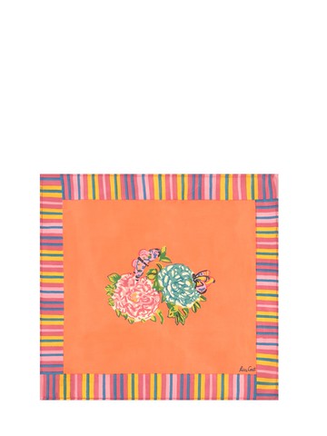 Kandem Queen Peach Set Of 4 Napkins