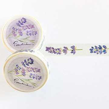 薰衣草和紙膠帶