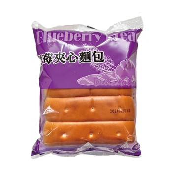 【劉霸】夾心麵包- 藍莓口味