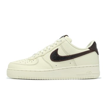 Nike 休閒鞋 Air Force 1 07 男鞋 女鞋 米白 皮革棕 AF1 IH7332-001