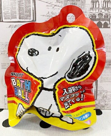【震撼精品百貨】史奴比Peanuts Snoopy  史努比 SNOOPY入浴球/入浴劑-6種圖案/隨機出貨#27966 震撼日式精品百貨
