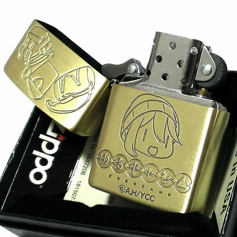 ZIPPO アニメ ゆるキャン△ 各務原なでしこ ジッポー ライター 可愛い