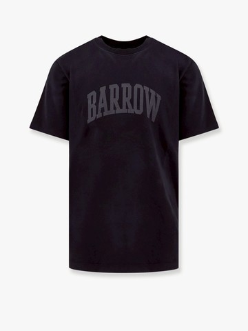 Cotton t-shirt with logo on the front - BARROW - gender_Man