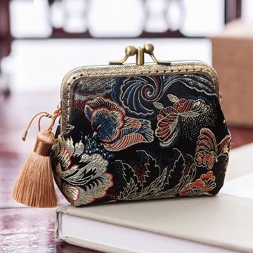 現貨+預購 零錢包手工錢包-古典優雅精美流蘇女包包73sk5【獨家進口】【米蘭精品】