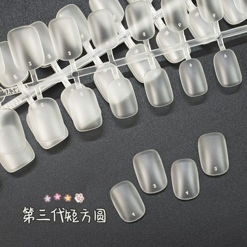 💗台灣出貨💗新款穿戴甲美甲貼片超薄無痕磨砂免刻磨全貼半貼美甲店專用甲片