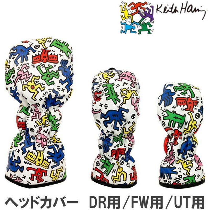 キースヘリング KHHC-10 ヘッドカバー （ドライバー用/フェアウェイウッド用/ユーティリティ用） 【Keith Haring キース・ヘリング】  | LINEブランドカタログ