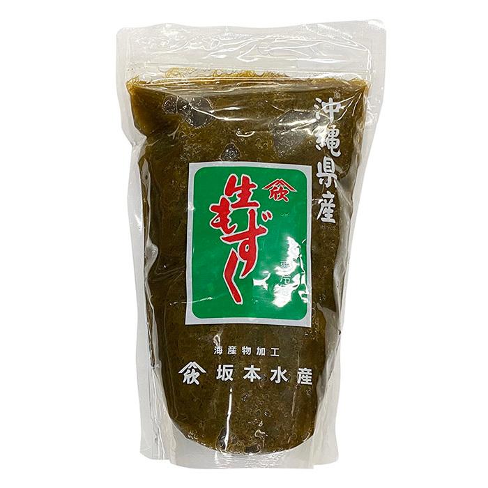 坂本水産　沖縄県産　生もずく　1kg