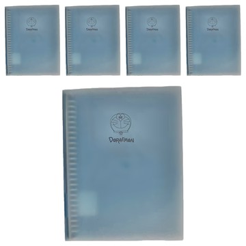 Doraemon 哆啦A夢 26孔夾 27.5 x 21.5 x 2.5cm  透藍色  5個