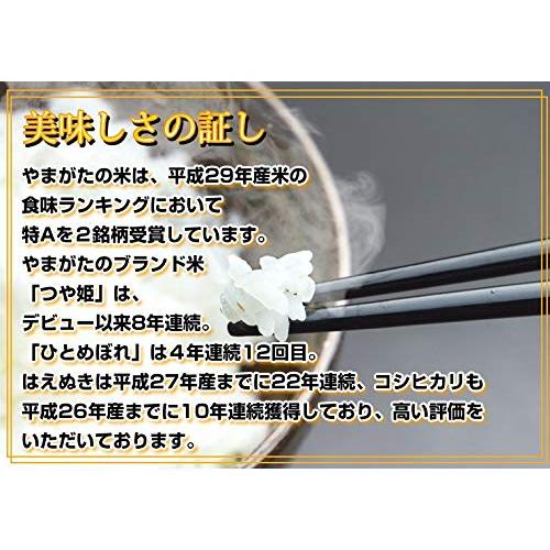  山形県 はえぬき 命仁 一等米 3分づき 10kg （5kg×2袋） 有機質肥料使用 令和4年産米 当日精米