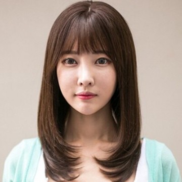 假髮整頂假髮長假髮-時尚氣質微捲齊瀏海女配件4色73ej19【獨家進口】【米蘭精品】