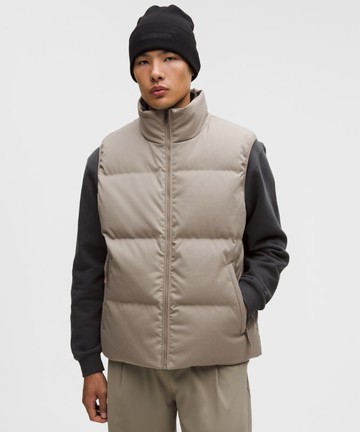 Always Down Puffer Vest Tech Canvas Size XS