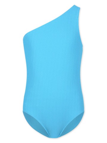 Molo - Nai one-shoulder swimsuit - kids - Polyester - 104 - Blue
