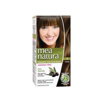 mea natura 美娜圖塔 植萃橄欖染髮劑(7號-亞麻棕色) 60g (MEA009)