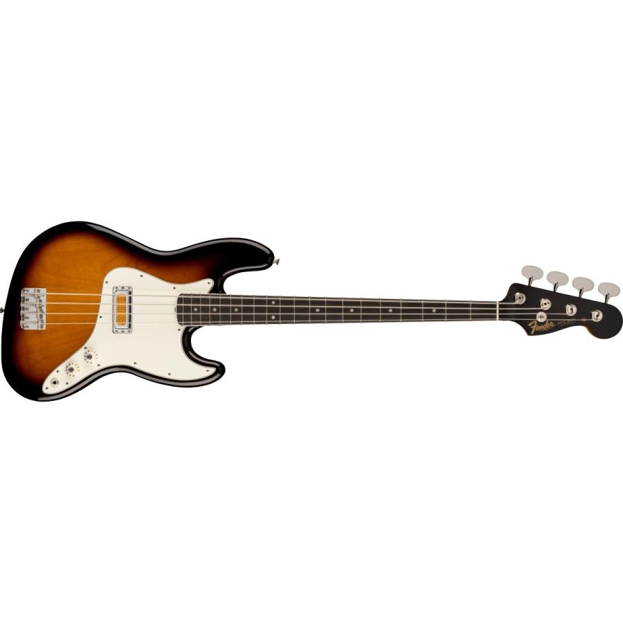 Fender Gold Foil Jazz Bass Ebony Fingerboard 2-Color Sunburst MX22265605