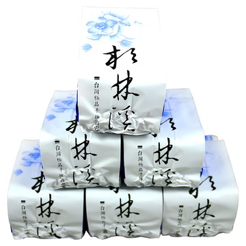 龍源茶品 鑫龍源 杉林溪極品手採花香高山烏龍茶葉 花韻清香/香甜 附提袋  1組  6包  150g