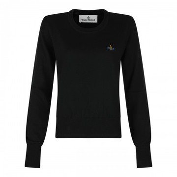 Vivienne Westwood - Black Cotton Knitwear L