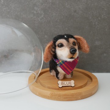 米格魯客製化羊毛氈  寵物客製 公仔