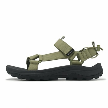 Merrell 涼鞋 Speed Fusion Web Sport 男鞋 綠 魔鬼氈 緩衝 抓地 水陸兩棲涼鞋 ML006185