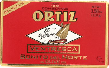 Ortiz Ventresca White Tuna Belly in Oil 3.88 oz