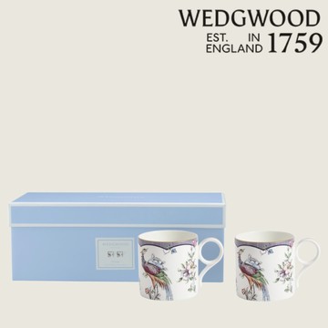 [快速出貨]【Wedgwood】漫遊美境鶴舞馬克杯330ml 對杯組