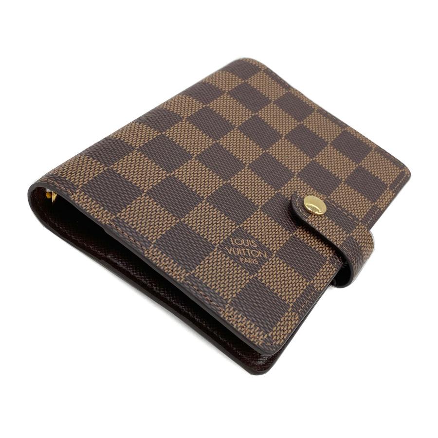 louis-vuitton ルイ・ヴィトン Louis Vuitton アジェンダ PM システム手帳 ビジネス 手帳・ブックカバー ダミエ ブラウン レディース ラッピング可 R20700