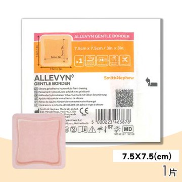 【史耐輝】矽膠愛力膚敷料(7.5 x7.5CM) 1片(人工皮)