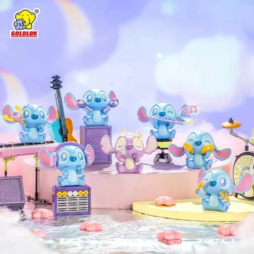 ✿AREA.TOY✿ 盲盒-迪士尼史迪奇音樂敲敲樂 單入