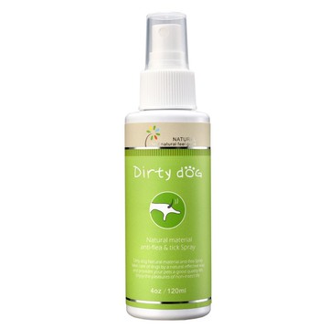 Dirty Dog-蟲蟲掰掰-天然防蚤噴劑-120ML