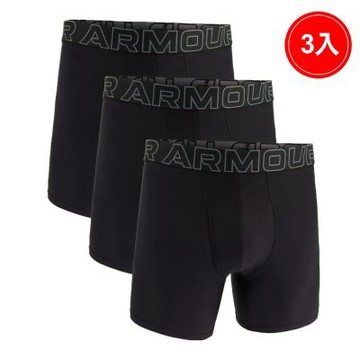 【UNDER ARMOUR】UA 男 Tech 6吋四角褲(3入)_1383878-001