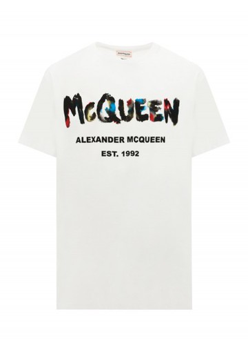 Alexander Mc Queen - T-shirt - Mens - White