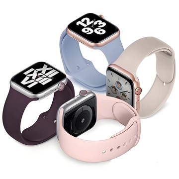 運動硅膠錶帶 防水防汗 iwatch S11 10蘋果s9手錶applewatch8代多彩多色s7腕帶se3 46MM