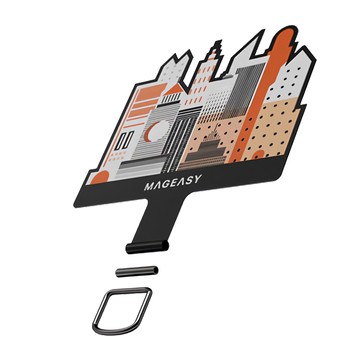 MAGEASY Strap Card Motion Edition 隨型掛繩片  城市  1個
