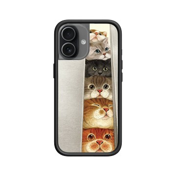iPhone 17 Mod NX -邊框背蓋組合 (相機按鈕) 黑 - Nyangsongi - 貓貓塔塔