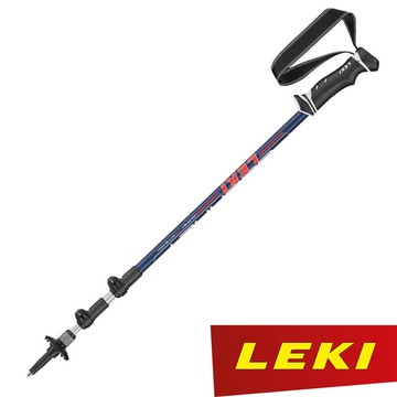 【德國 LEKI 】Journey Lite AS 橡膠直把鋁合金避震快扣登山杖 649-2183