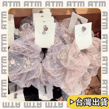 🔥臺灣出貨🔥可開發票✅輕飾時光韓國東大門代購新款蕾絲花朵大腸髮圈甜美小衆發繩頭花頭繩髮飾女