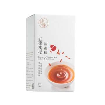 純煉 紅棗枸杞滴雞精 10 入 (60ml/包)