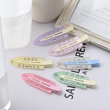 KALAIFU可愛風無痕壓夾2入-多款任選