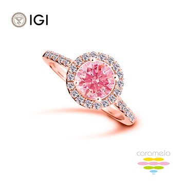 彩糖鑽工坊 IGI 1克拉 培育鑽石