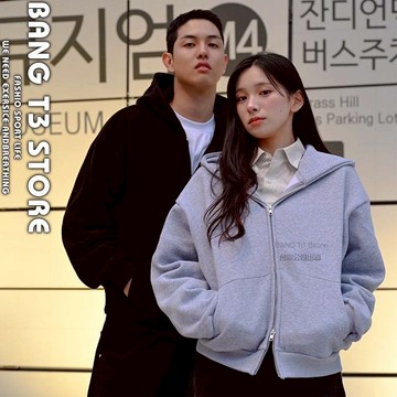 韓系爆款！雙拉鍊短版刷毛棉外套 顯高 顯瘦 情侶保暖 連帽外套 外套 街頭百搭【MC79】