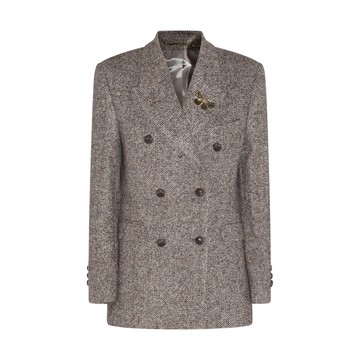 Golden Goose - Light Brown Wool Blend Blazer