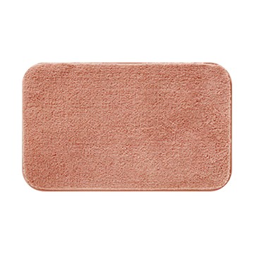 素色高毛絨加厚地墊 3公分  40 x 60cm  粉紅色