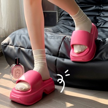 隔日到貨 澎澎雲朵長腿厚底拖 踩屎感拖鞋厚底拖鞋 EVA拖鞋 室內拖鞋 居家拖鞋 防滑拖鞋 室內拖鞋 浴室拖鞋 厚底拖鞋