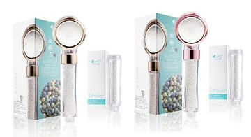 ★限量加贈原廠濾芯一支★【極淨源】 太極負離子 ion shower 系列 微型淨水器 玫瑰金 / 香檳金