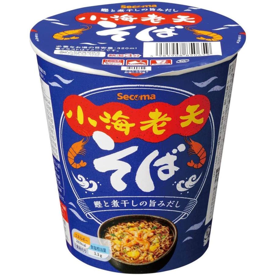 セイコーマート 小海老天そば 12個入 そば カップ麺